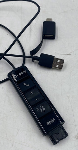 Poly DA85 USB-A and USB-C Smart Digital Headset Adapter