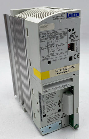 Lenze 8200 Vector Frequency Inverter Drive, E82EV751_4C040