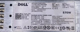 Dell PowerEdge 570W R710 T610 Power Supply FU100