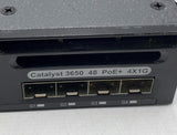 Cisco WS-C3650-48PS V01 48-Port PoE+ Gigabit Ethernet Switch