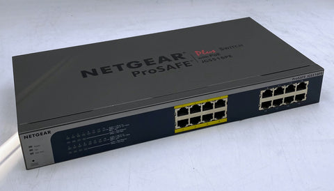 NETGEAR JGS516PE ProSafe 16-Port Gigabit PoE Plus Switch