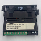 Simpson M23502130 Digital Panel Meter, 20VDC, 3-1/2 LCD, 9-32VDC Input