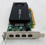 HP 846583-001 NVIDIA Quadro K1200 4GB GDDR5 PCIe Graphics Card