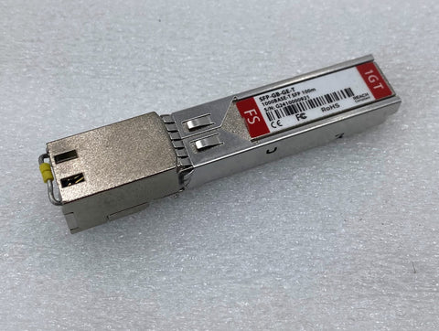 FS SFP-GB-GE-T Gigabit Rj45 SFP Transceiver