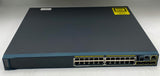 Cisco WS-C2960S-24PS-L 24-Port Gigabit PoE+ Ethernet Switch