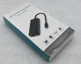 Unbranded Lightning Network Adapter with HUB, Model 75002, Silver