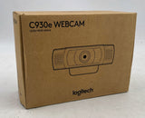 Logitech Webcam C930e, 1080p HD, 90-Degree FOV, H.264 Compression, USB