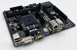 ASRock FM2A68M-HD+ Desktop MicroATX Motherboard, Socket FM2+