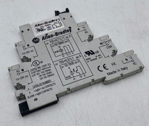 Allen Bradley Terminal Block Relay 700-HLT1L1, SPDT, 120VAC