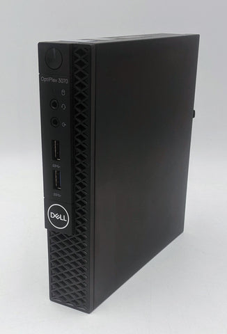 Dell OptiPlex 3070 Micro Desktop- 256GB SSD, 8GB RAM, Intel i5-8500T, W10 Pro