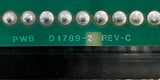 AMP Module Card D1789-2 REV C w/ 436083-1 Housing & Mod 1 Receptacle Assy
