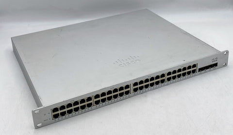 Cisco Meraki MS220-48LP 48-Port Gigabit PoE Switch Unclaimed