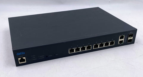 Datto E8 8-Port Gigabit PoE+ Cloud Managed L2 Switch