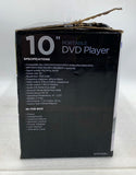 Ematic EPD116BU 10" Portable DVD Player w/ Headrest & Headset, Black