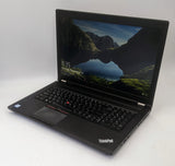Lenovo ThinkPad P70 Laptop- 256GB SSD, 16GB RAM, Intel i7-6700HQ, Windows 10 Pro