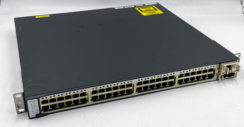Cisco Catalyst WS-C3750E-48TD-S 48-Port Gigabit Ethernet Switch