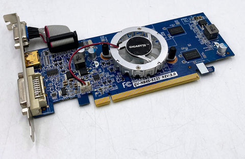 Gigabyte GeForce 8400 GS 512MB GDDR2 PCI-E Graphics Card- GV-N84S-512I