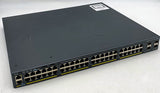 Cisco WS-C2960X-48LPS-L 48-Port PoE+ Gigabit Network Switch