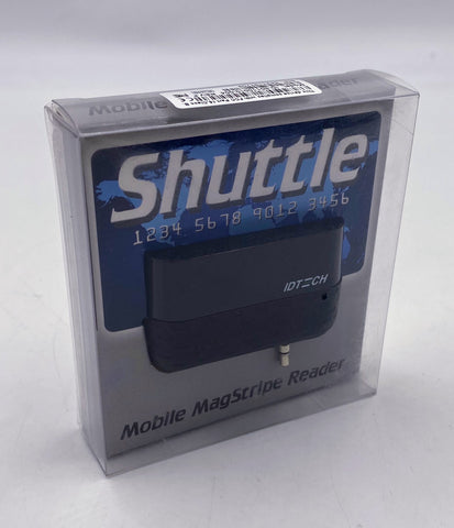 ID Tech Shuttle Mobile Magstripe Reader ID-80110010-004, Track 1 and 2, Black