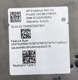 HP EliteBook 840 G3 Bottom Base 821162-001