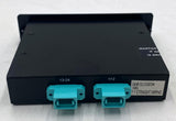 Cablesys MPO Cassette GHFCLCGD24 6 LC quad adapters, 24 LC front, 2 MPO rear
