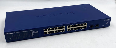 Netgear ProSafe 24 Port Gigabit Ethernet Smart Switch GS724Tv4