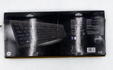 GE 98139 Power Wired Keyboard with 19 Multimedia Hot Keys, USB Connection