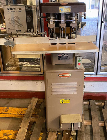 Challenge EH-3A Hydraulic Three-Spindle Paper Drill