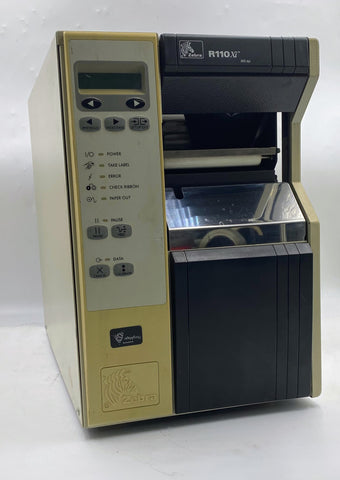 Zebra R110 Xi RFID Printer, Thermal Transfer, 203 dpi, 4" Width, 16 MB Memory
