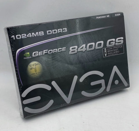 EVGA GeForce 8400 GS 1GB PCI-E Graphics Card- 01G-P3-1302-LR