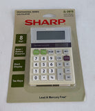 SHARP EL-310TB Electronic Calculator Solar/Battery Powered
