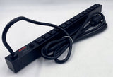 APC AP9562 Basic Rack Power Distribution Unit, Basic, 1U, 15A, 120V, (10)5-15