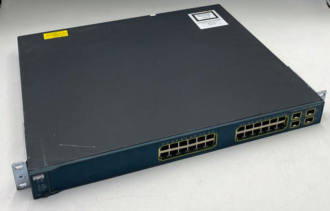 Cisco Catalyst 2960 Plus Series WS-C2960+24TC-L 24-Port Managed Ethernet Switch Cisco Catalyst 2960 Plus Series WS-C2960+24TC-L 24-Port Managed Ethernet Switch