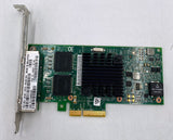 Intel I350-T4 4-Port Gigabit Ethernet PCIe Network Adapter 74-10521-01