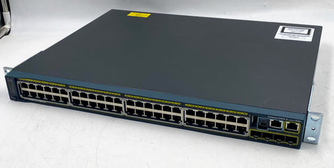 Cisco WS-C2960S-48FPS-L, 48GE PoE+ 740W, 4xSFP