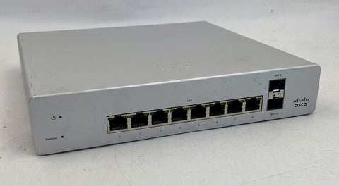 Cisco Meraki MS220-8-HW, Unclaimed Gigabit Ethernet Switch