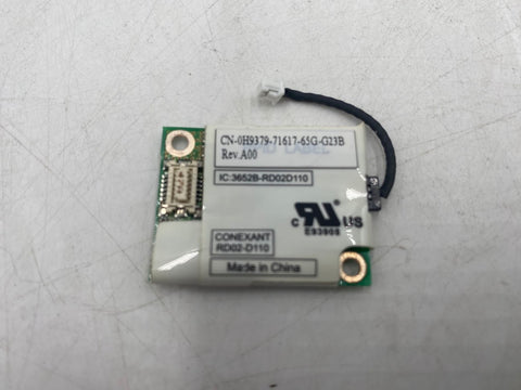 Dell Precision M90 Laptop RD02-D110 56K Mini Modem Card- H9379