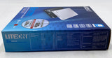 LiteOn 8x External DVD/CD Writer eBAU108, Black