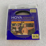 Hoya 81A 58mm Both Sides Coated Filter
