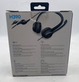 Logitech H390 USB Headset, Noise-Canceling Mic
