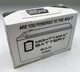 Mighty Max ML8-12 12V 8Ah Sealed Lead Acid Rechargeable Battery