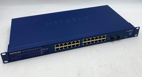 Netgear ProSafe 24-Port Gigabit Smart Managed Network Switch GS724Tv2