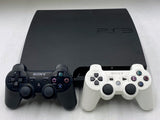 Sony Playstation 3 Slim Video Game Console 320GB w/ 2x Controllers CECH-3001B