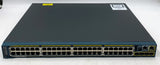 Cisco WS-C2960S-48FPS-L, 48GE PoE+ 740W, 4xSFP Switch