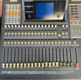 Yamaha 02R Digital Recording Console w/ 2x CD8-AE-S and MB02 Peak Meter Bridge