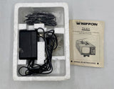 Vintage Nippon TV-511 5" POrtable Black and White Television w/ AM/FM Radio