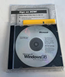 Vintage Microsoft Windows 98 Second Edition 32-bit OEM Full Version (X04-15747)
