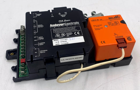 Andover Controls Infinity TCX 865 VAV Controller with Belimo LM24-M Actuator