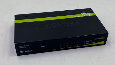 TRENDnet 8-Port Gigabit GREENnet Switch- TEG-S80g V1