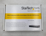 StarTech ICUSB2324X 4-Port USB To Serial Adapter Hub w/ COM Retention